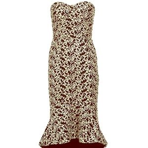 Mermaid Long Dress strapless Lace High quality!